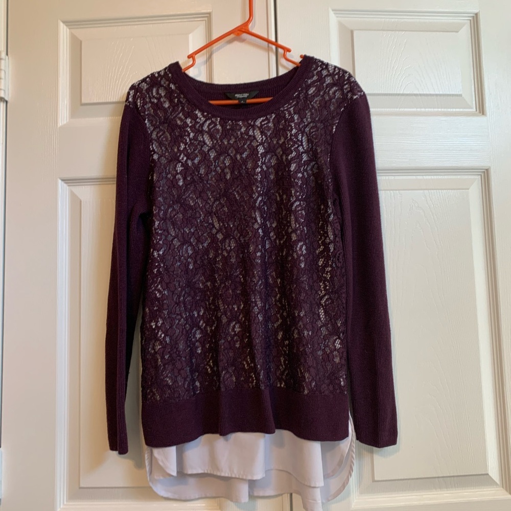 Vera wine sweater